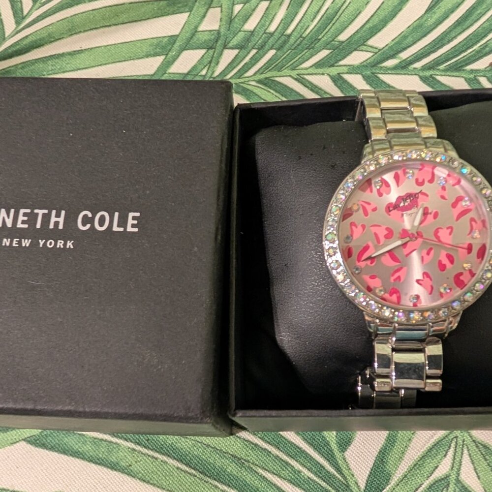 PINK watch Betsy Johnson- Kenneth Cole